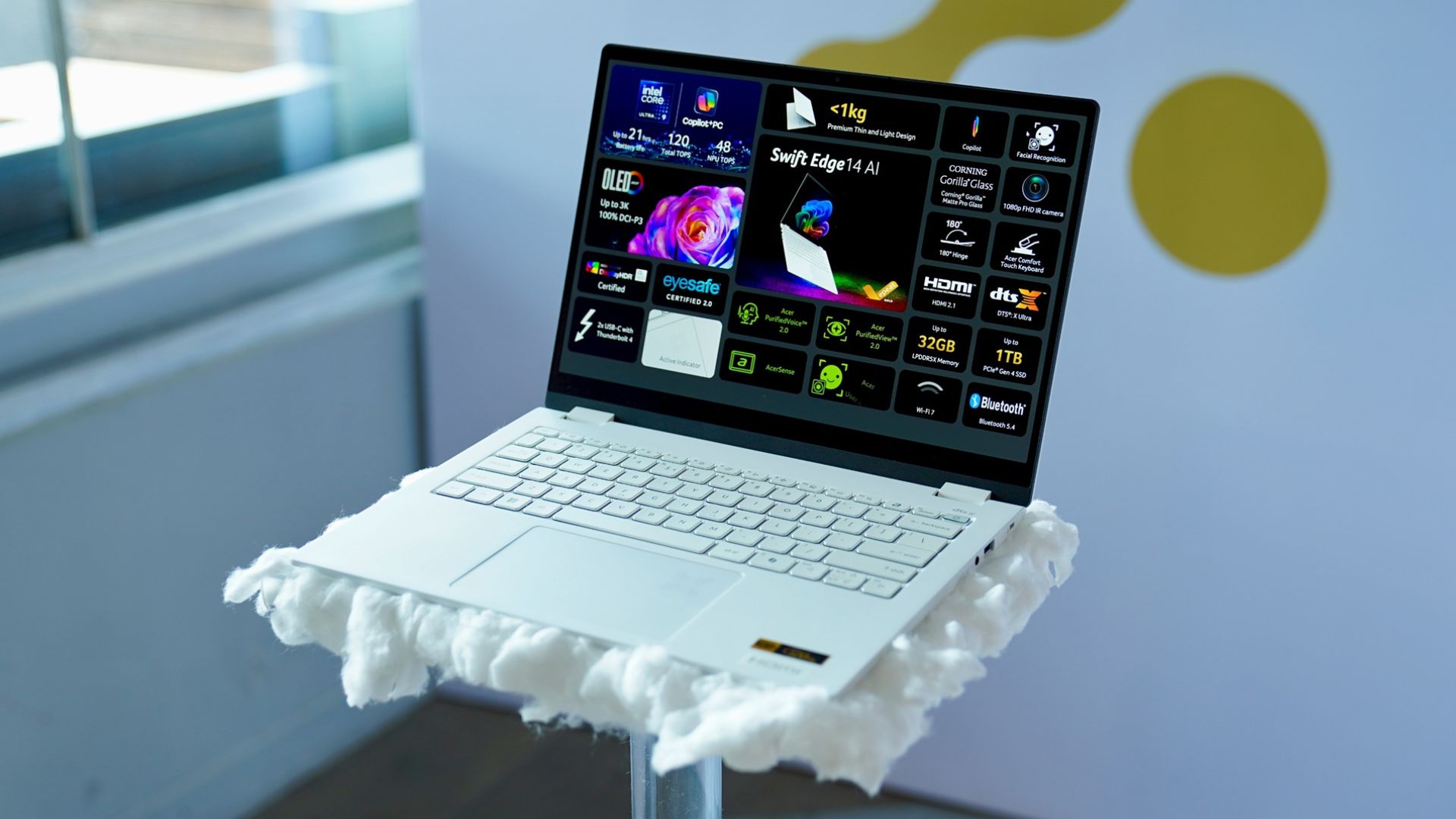 Đánh giá Acer Swift Edge 14 AI (2025): Chiếc ultrabook tối ưu cho công việc AI, học tập và sáng tạo nội dung 1 Acer Swift Edge 14 AI 20252