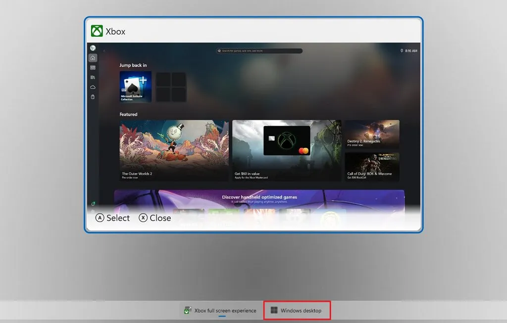 Cach kich hoat trai nghiem toan man hinh Xbox tren bat ky PC tieu chuan nao tren Windows 11 25H22