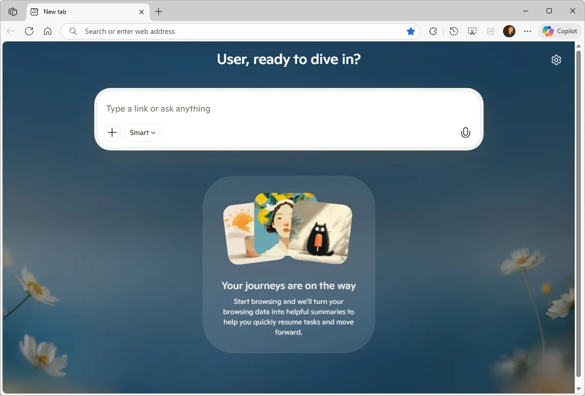 Cach mo khoa Copilot Journeys va Actions trong Microsoft Edge6.jpg