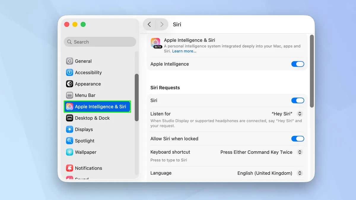Cách tắt tính năng Apple Intelligence trên macOS 15 Cach tat tinh nang Apple Intelligence tren macOS 3