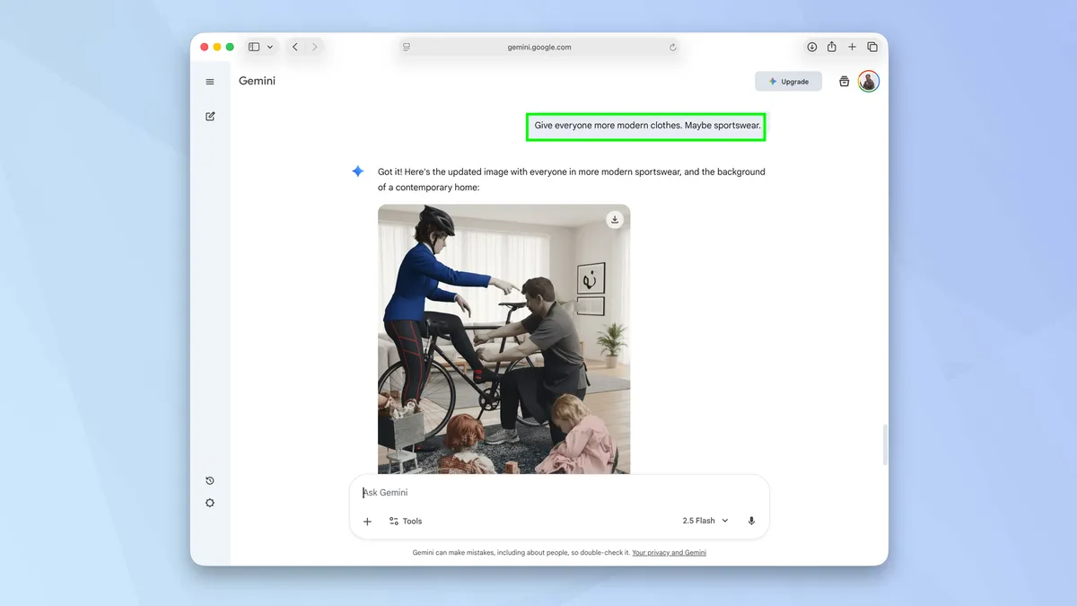 Cach to mau anh den trang bang Google Gemini 8