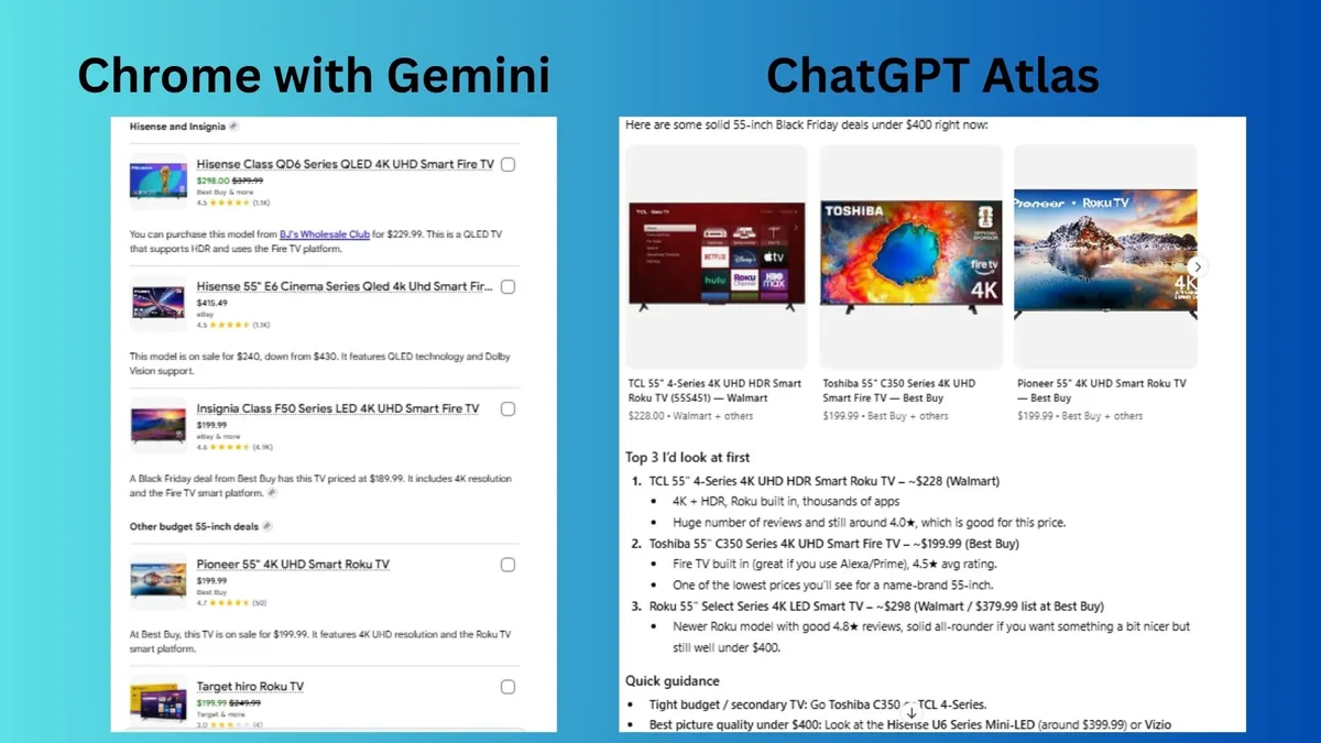 Thử nghiệm ChatGPT Atlas và Chrome với Gemini 3.0: Hãy cùng xem kết quả 11 ChatGPT Atlas va Chrome voi Gemini 3.0 2