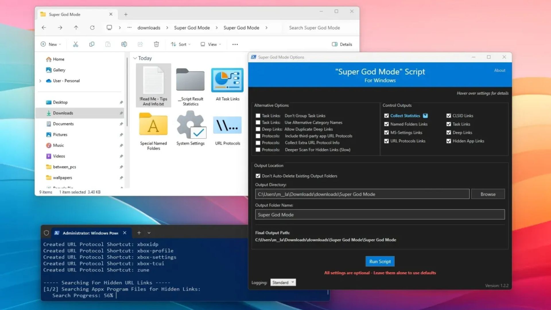 Che do sieu than mo khoa tat ca cac cai dat va tinh nang tren Windows 11 101