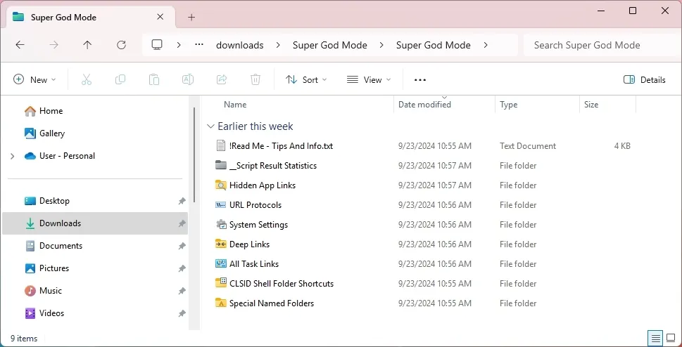Che do sieu than mo khoa tat ca cac cai dat va tinh nang tren Windows 11 108