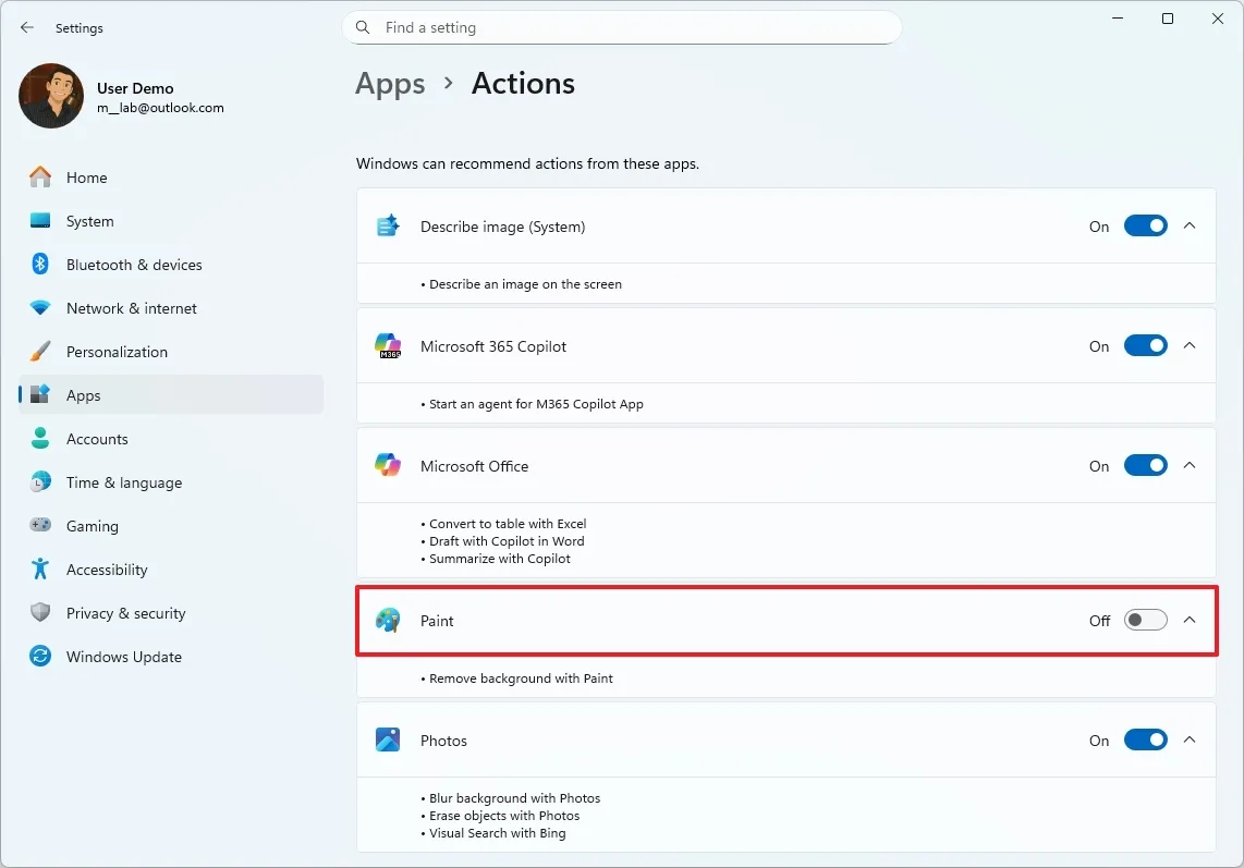 Đây là các chức năng và cách quản lý về tác vụ AI mới của Windows 11 13 Day la cac chuc nang va cach quan ly ve tac vu AI moi cua Windows 112.jpg