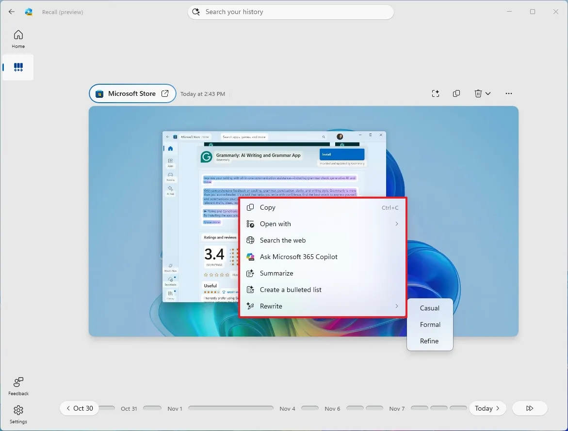 Giải thích về các hành động AI trên Windows 11 - Click to Do là gì và cách sử dụng như thế nào? 27 Giai thich ve cac hanh dong AI tren Windows 112.jpg