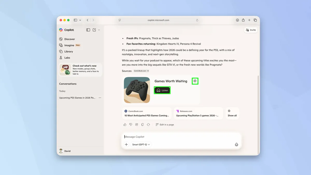Hướng dẫn tạo podcast bằng Copilot chỉ trong vài giây - và chỉ cần một lời nhắc duy nhất 11 Huong dan tao podcast bang Copilot 5