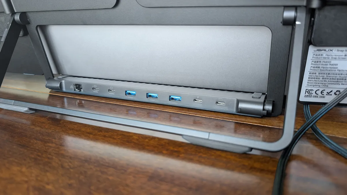 JSAUX FlipGo Horizon: Màn hình gập kép biến laptop thành trạm làm việc di động 3 JSAUX FlipGo Horizon 2