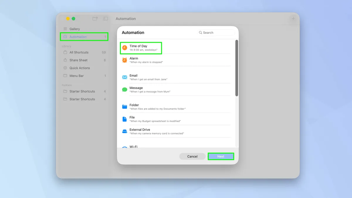 Khởi đầu với Mac Shortcuts: Cách khám phá, sử dụng và tự tạo những automation cực hiệu quả trên Mac 19 Khoi dau voi Mac Shortcuts 10