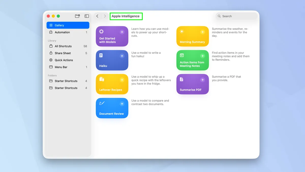 Khởi đầu với Mac Shortcuts: Cách khám phá, sử dụng và tự tạo những automation cực hiệu quả trên Mac 13 Khoi dau voi Mac Shortcuts 4