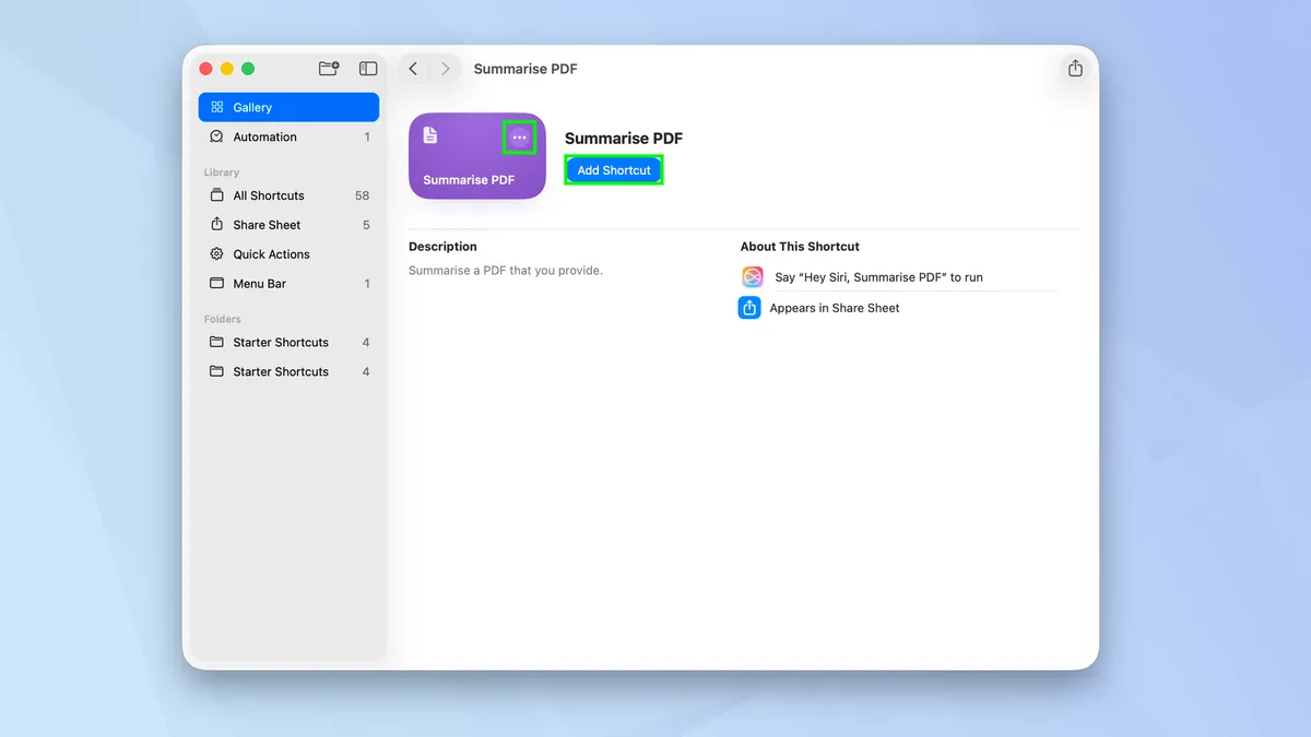 Khởi đầu với Mac Shortcuts: Cách khám phá, sử dụng và tự tạo những automation cực hiệu quả trên Mac 14 Khoi dau voi Mac Shortcuts 5