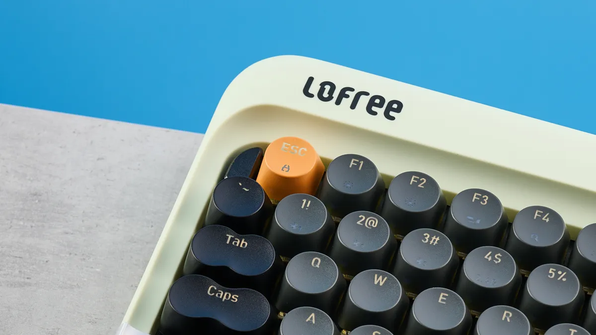 Lofree DOT: Bàn phím cơ Retro 'chấm phá' nét độc đáo cho không gian làm việc. 17 Lofree DOT 2