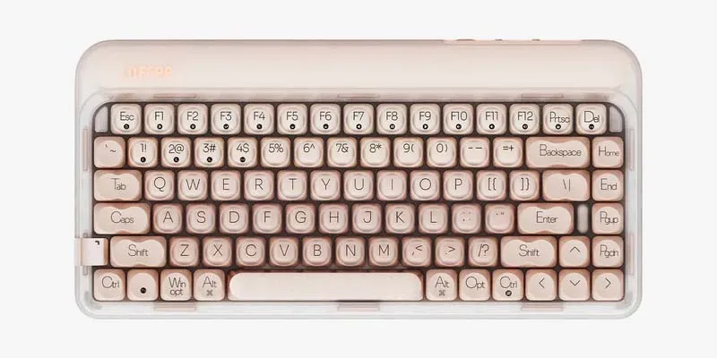 Lofree DOT: Bàn phím cơ Retro 'chấm phá' nét độc đáo cho không gian làm việc. 20 Lofree DOT 5