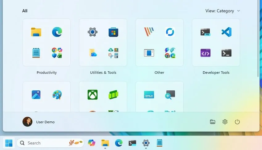 Menu bắt đầu của Windows 11 được thiết kế lại hoàn toàn trong 25H2 và 24H2 — Đây là những tính năng mới! 14 Menu bat dau cua Windows 11 duoc thiet ke lai hoan toan trong 25H2 va 24H25.jpg