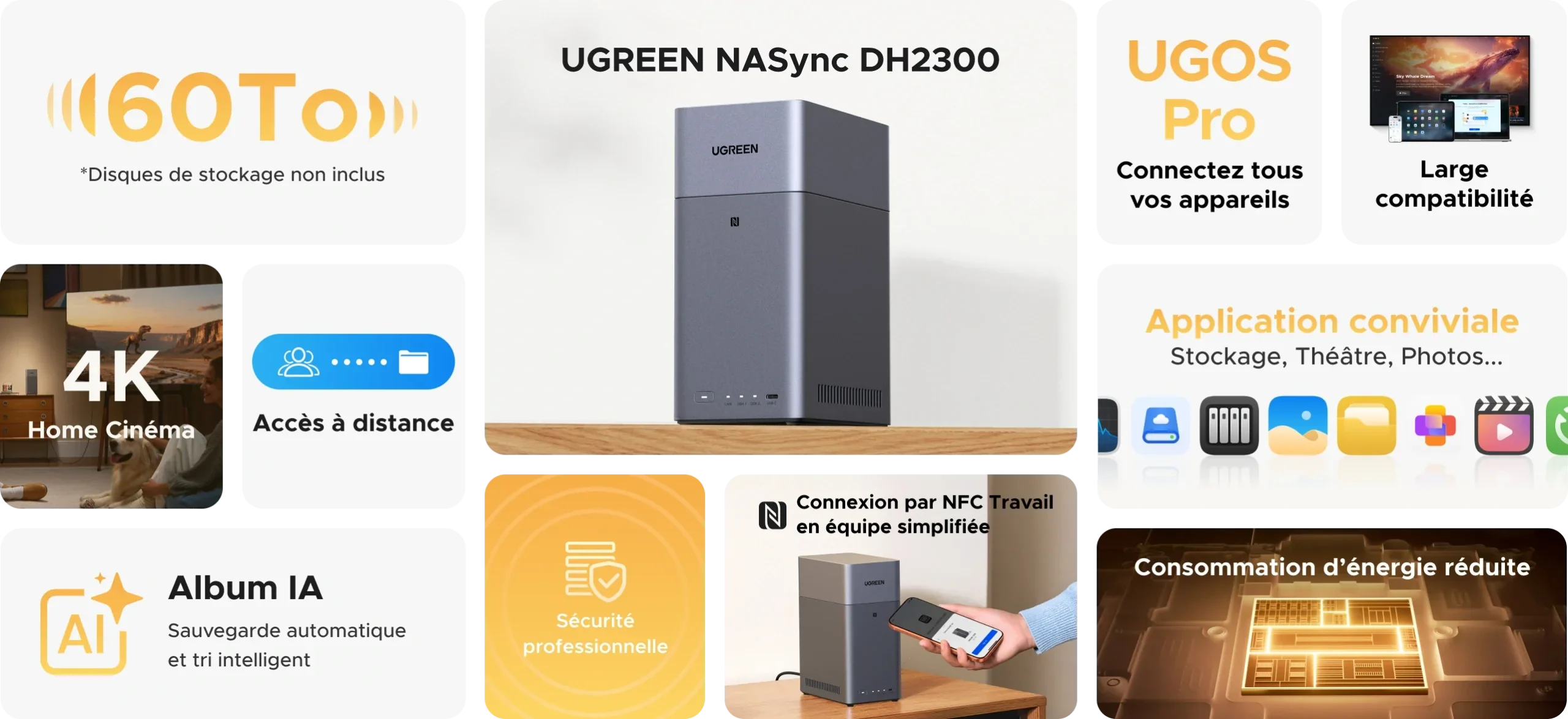 Đánh giá Ugreen NASync DH4300 Plus – Thiết bị lưu trữ đa năng cho làm việc từ xa và giải trí 4K 28 NAS Ugreen NASync DH4300 Plus1 scaled