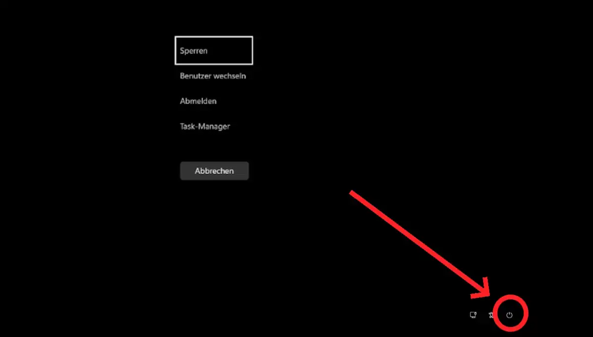 PC Windows co mot nut khoi dong lai khan cap 2