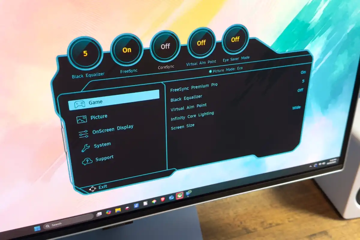 Đánh giá Samsung Odyssey OLED G6: Màn hình này đạt tốc độ 500Hz đầy phong cách. 12 Samsung Odyssey OLED G6 2