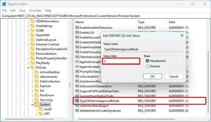 cach bat bao ve quan tri vien tren Windows 112