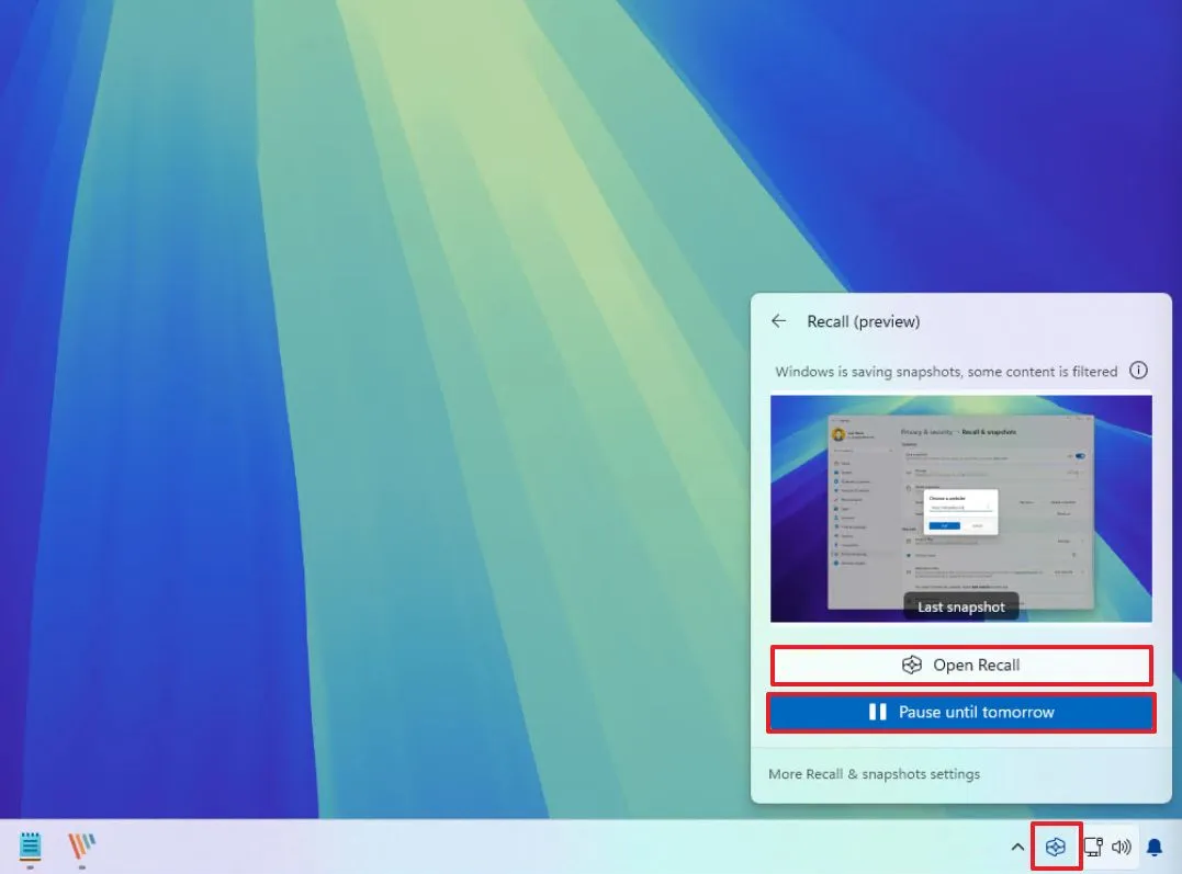 cach bat dau voi Windows Recall tren Windows 1119.jpg