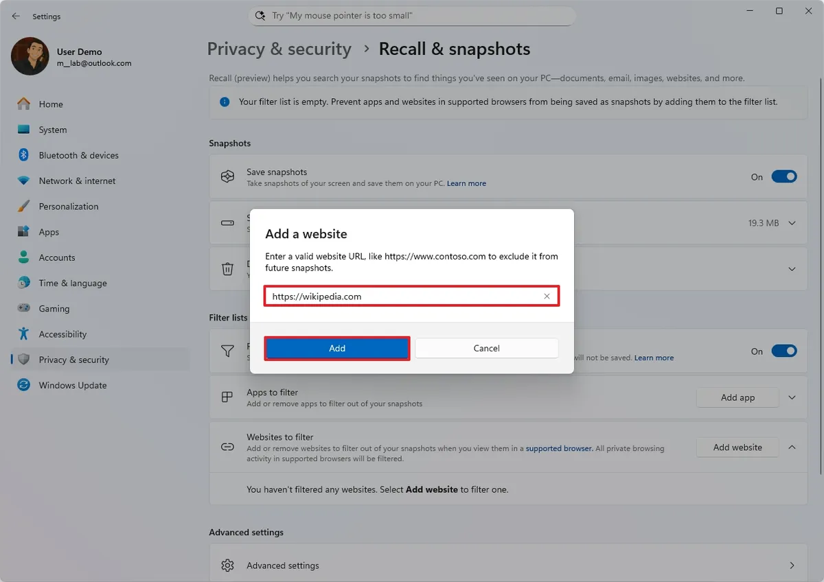 cach bat dau voi Windows Recall tren Windows 1120.jpg