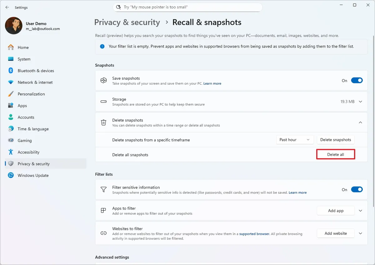 cach bat dau voi Windows Recall tren Windows 1128.jpg