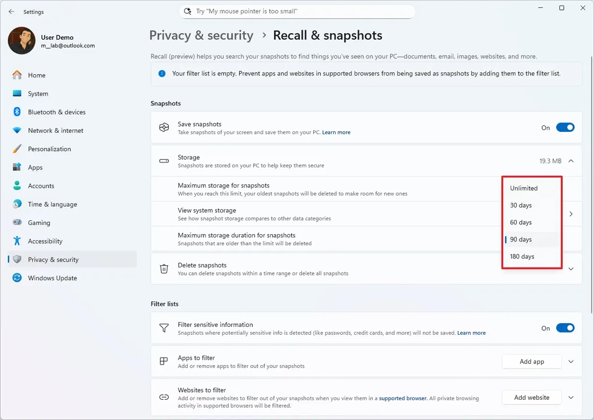 cach bat dau voi Windows Recall tren Windows 1131.jpg