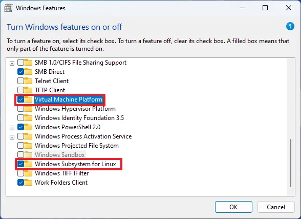 cach cai dat WSL tren Windows 10 9