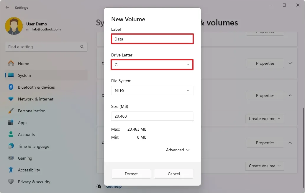 Hướng dẫn cách cài đặt Windows 11 trên phân vùng tùy chỉnh 23 cach cai dat Windows 11 tren phan vung tuy chinh2