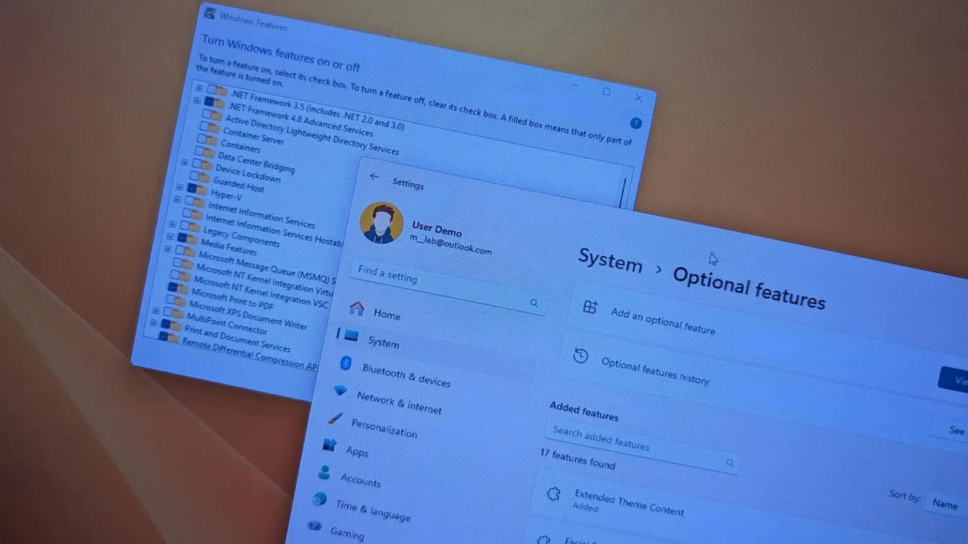 Hướng dẫn cách cài đặt các tính năng tùy chọn trên Windows 11 1 cach cai dat cac tinh nang tuy chon tren Windows 111