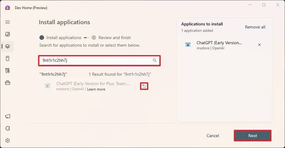 cach cai dat ung dung ChatGPT tren Windows 11 1010
