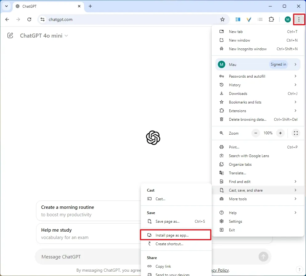 cach cai dat ung dung ChatGPT tren Windows 11 104