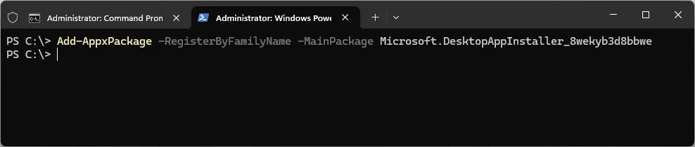 cach cai dat winget tren Windows 11 102