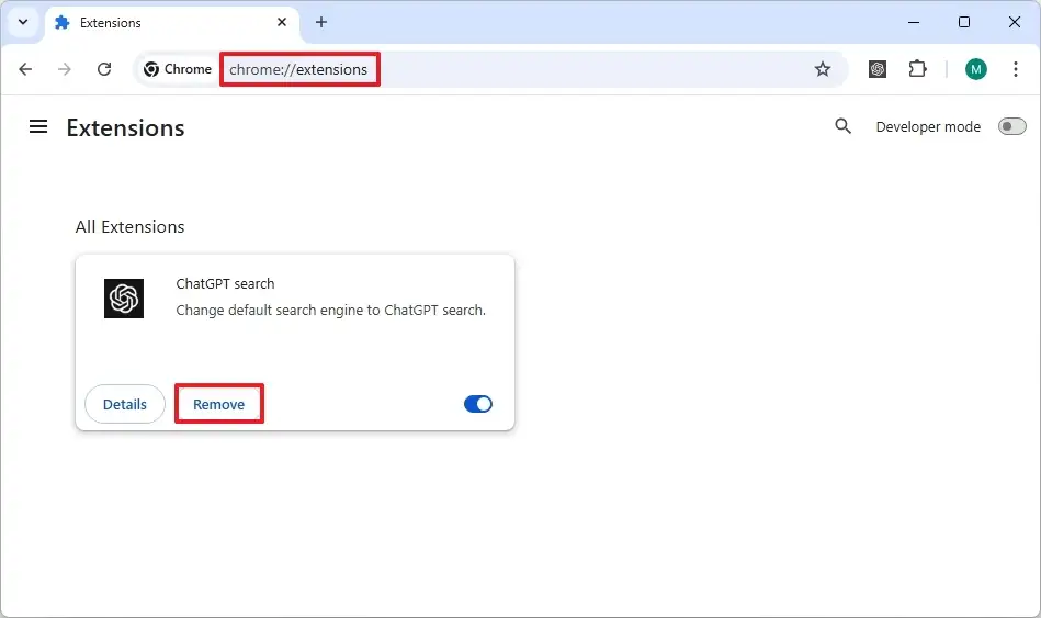 cach dat ChatGPT lam cong cu tim kiem mac dinh cho Edge va Chrome tren Windows 11 105