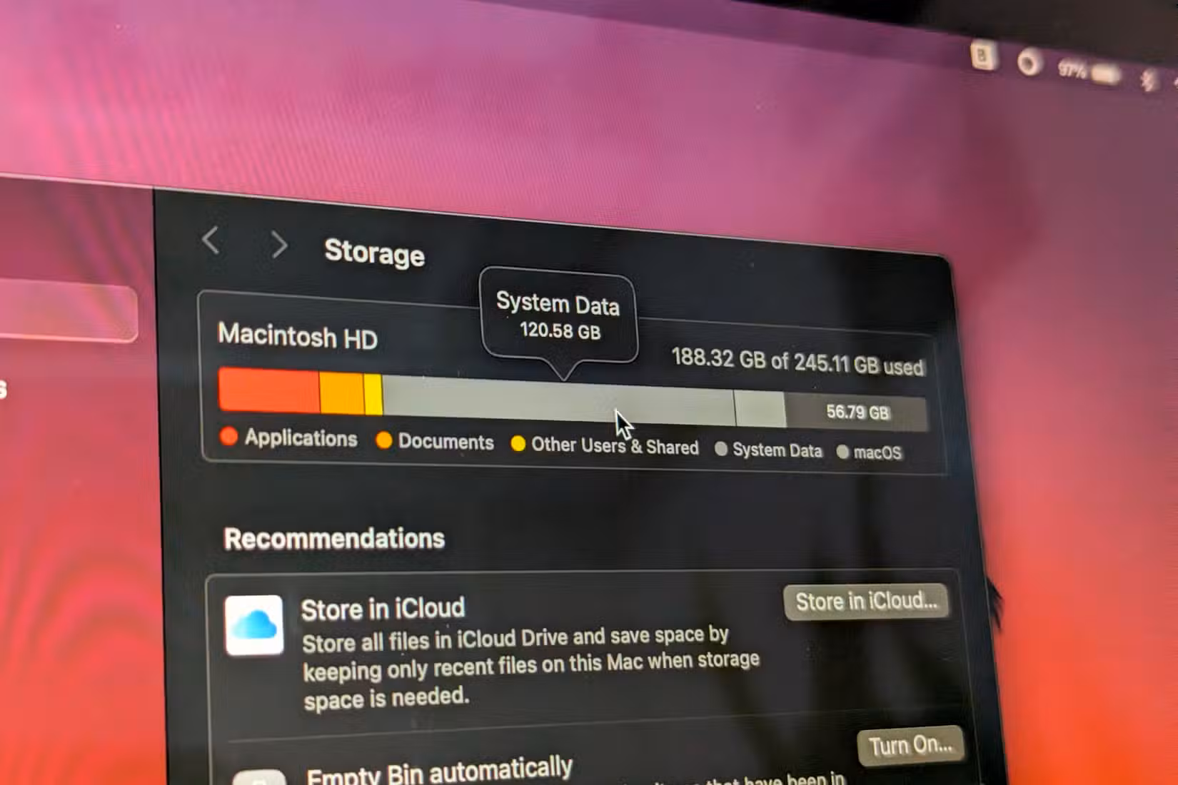 Hướng dẫn cách giải phóng dung lượng ổ cứng trên máy Mac của bạn (mà không cần xóa tệp) 17 cach giai phong dung luong o cung tren may Mac2