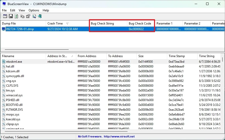 cach giai quyet moi su co man hinh xanh chet choc BSOD tren Windows 1192