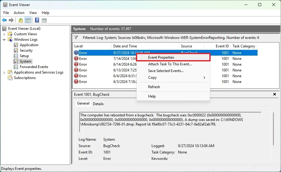 cach giai quyet moi su co man hinh xanh chet choc BSOD tren Windows 1196