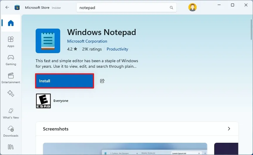 cach go cai dat Notepad tren Windows 113