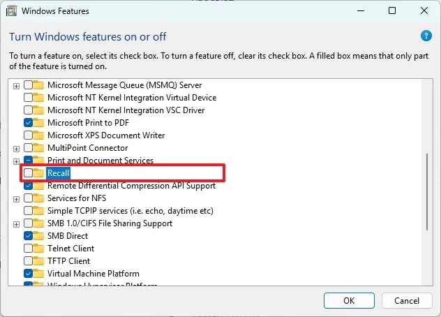 Hướng dẫn 3 cách gỡ cài đặt hoàn toàn tính năng Recall trên Windows 11 9 cach go cai dat hoan toan tinh nang Recall tren Windows 11 4