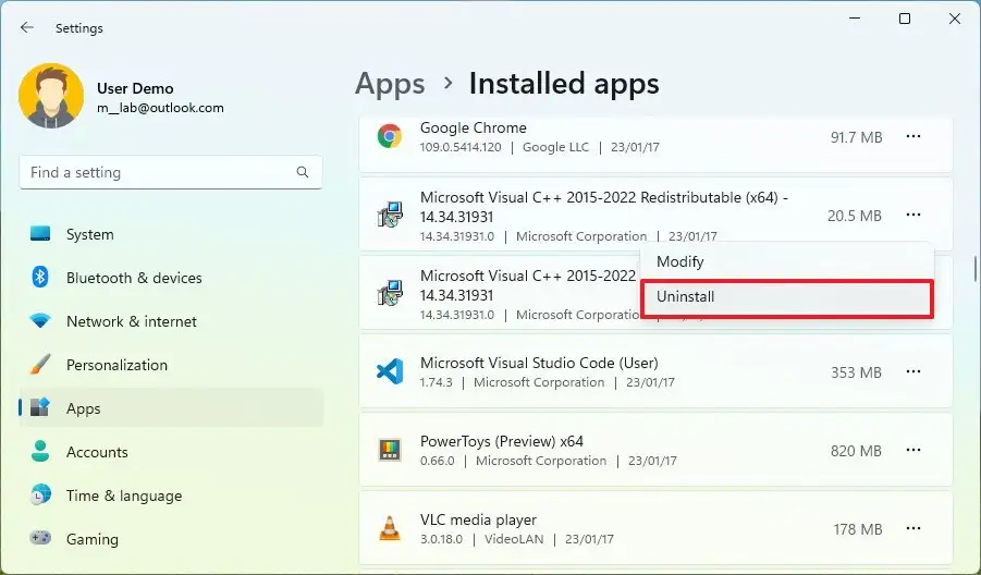 Hướng dẫn 4 cách gỡ cài đặt trình điều khiển trên Windows 11 8 cach go cai dat trinh dieu khien tren Windows 115