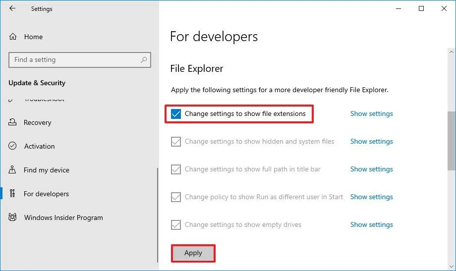 cach hien thi phan mo rong tep tren Windows 103