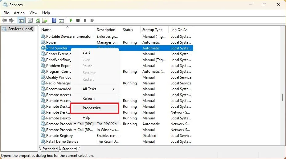 Hướng dẫn cách khắc phục sự cố bộ đệm máy in trên Windows 11 7 cach khac phuc su co bo dem may in tren Windows 116
