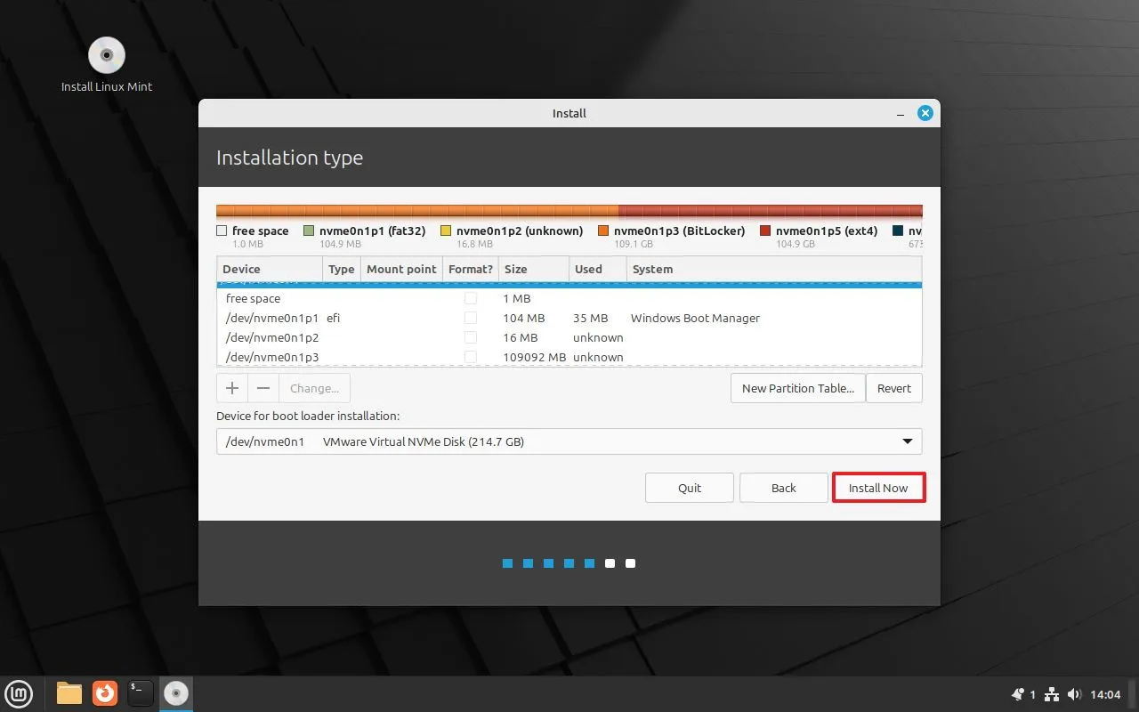 Hướng dẫn cách khởi động kép Windows 11 (hoặc 10) và Linux Mint 37 cach khoi dong kep Windows 11 hoac 10 va Linux Mint6