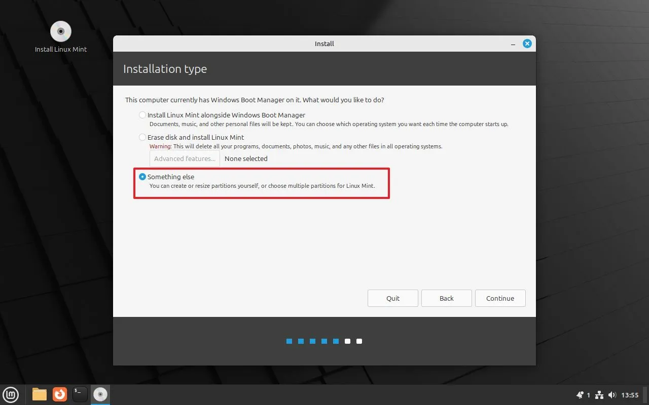 Hướng dẫn cách khởi động kép Windows 11 (hoặc 10) và Linux Mint 34 cach khoi dong kep Windows 11 hoac 10 va Linux Mint9