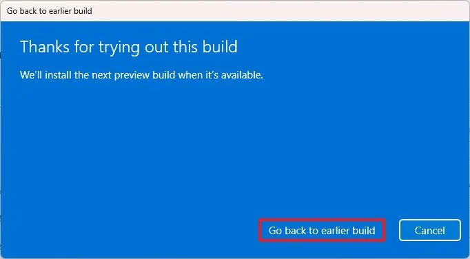 Hướng dẫn cách khôi phục Windows 11 24H2 về phiên bản 23H2 37 cach khoi phuc Windows 11 24H2 ve phien ban 23H228