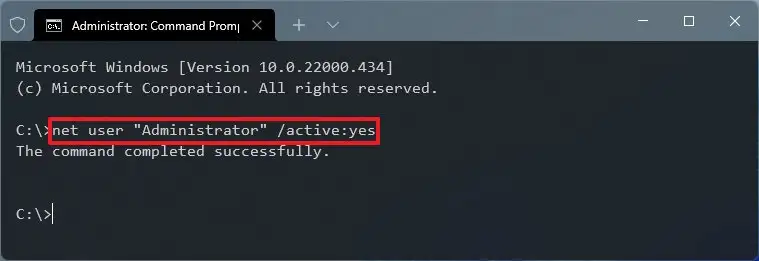 cach kich hoat tai khoan Administrator tren Windows 116