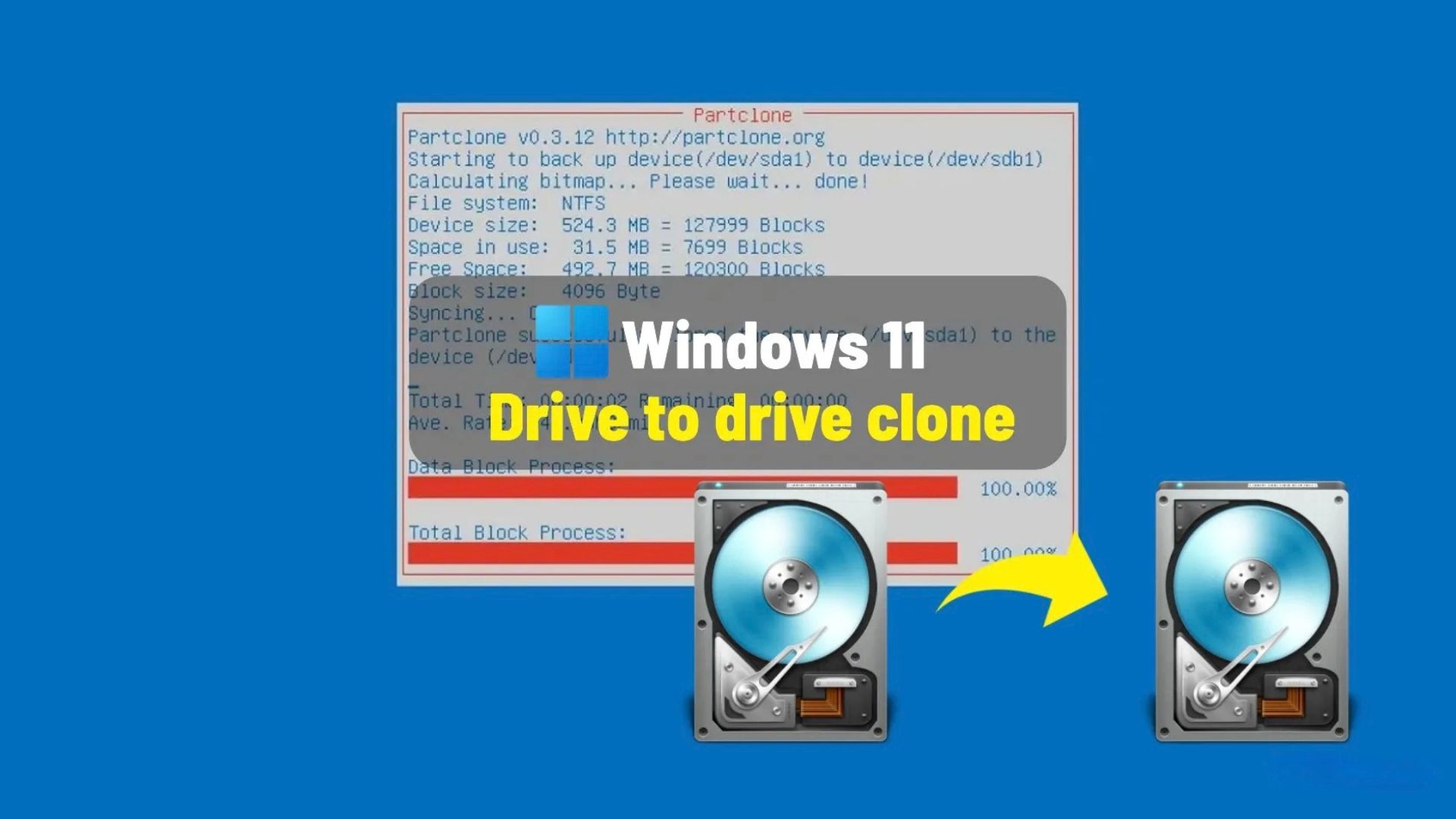 Hướng dẫn cách sao chép ổ cứng Windows 11 sang ổ SSD, NVMe, HDD mới bằng Clonezilla (miễn phí) 1 cach sao chep o cung Windows 11 sang o SSD NVMe HDD moi bang Clonezilla mien phi1