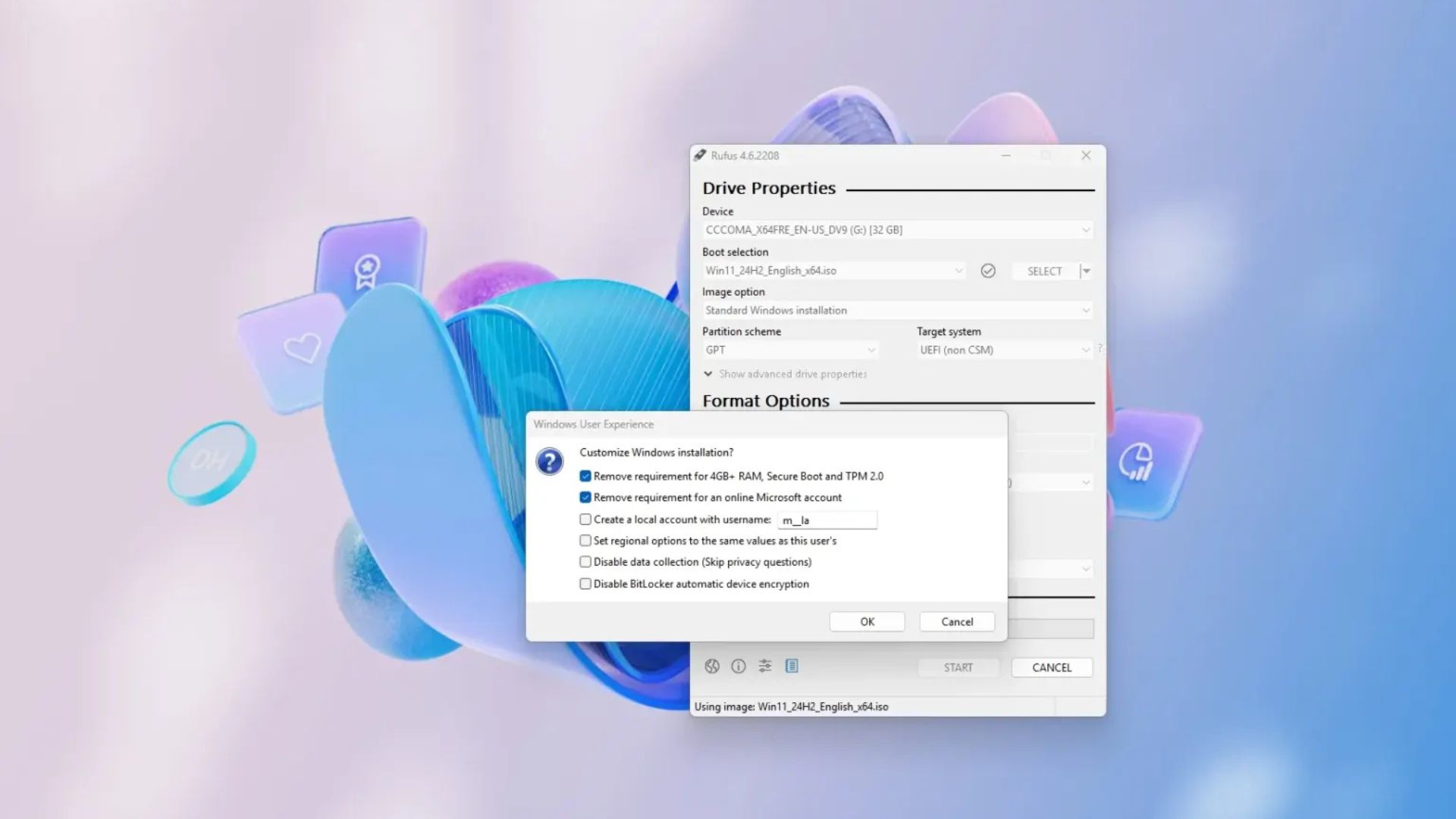 Hướng dẫn cách tạo ổ USB có thể khởi động cho Windows 11 bằng Rufus (2025) 1 cach tao o USB co the khoi dong cho Windows 11 bang Rufus1