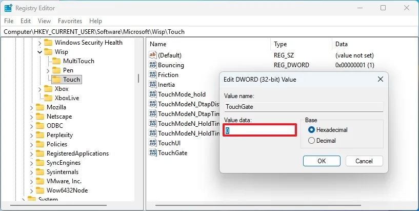 cach tat man hinh cam ung tren Windows 112