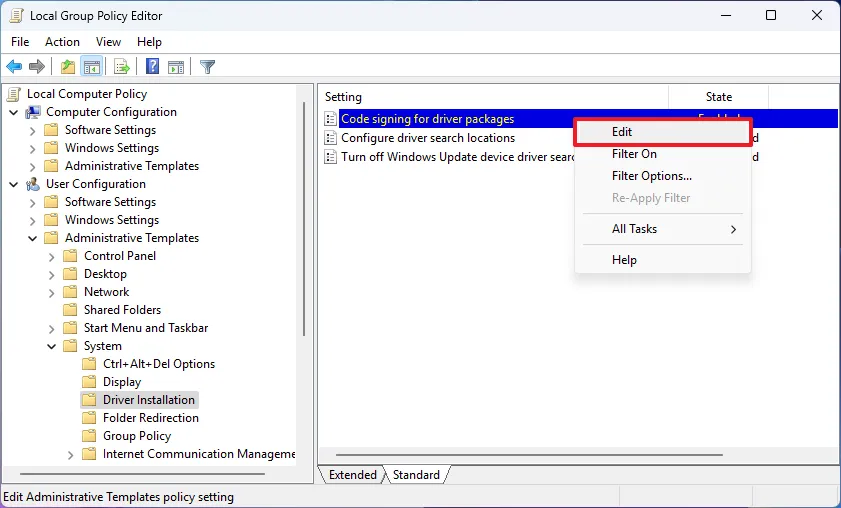 Hướng dẫn cách tắt tính năng thực thi chữ ký trình điều khiển trên Windows 11 13 cach tat tinh nang thuc thi chu ky trinh dieu khien tren Windows 114 1