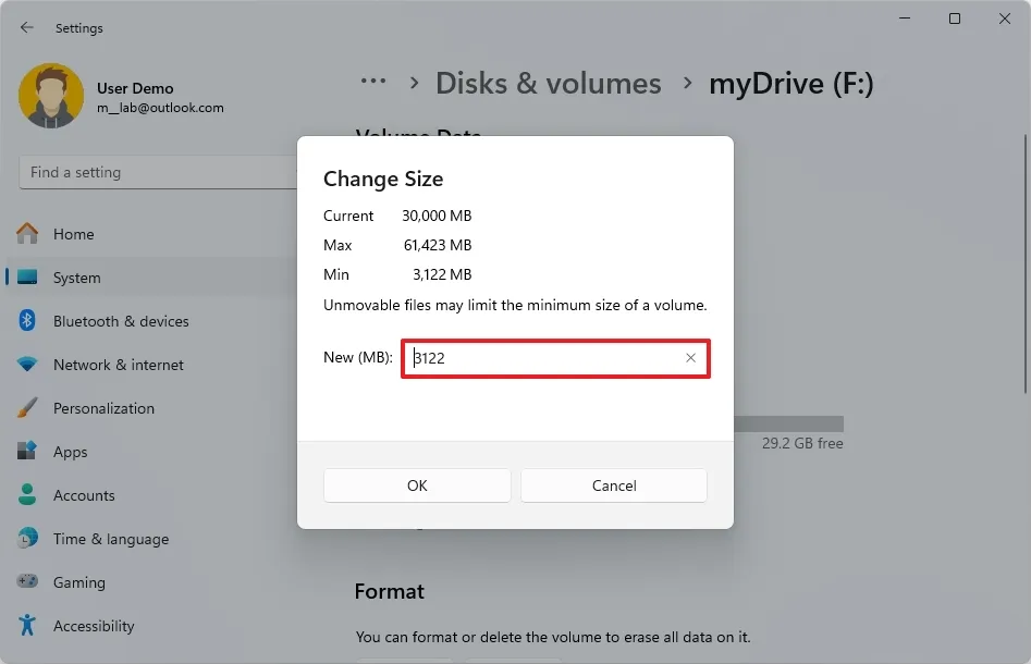 Hướng dẫn cách thay đổi kích thước phân vùng trên Windows 11 17 cach thay doi kich thuoc phan vung tren Windows 1110